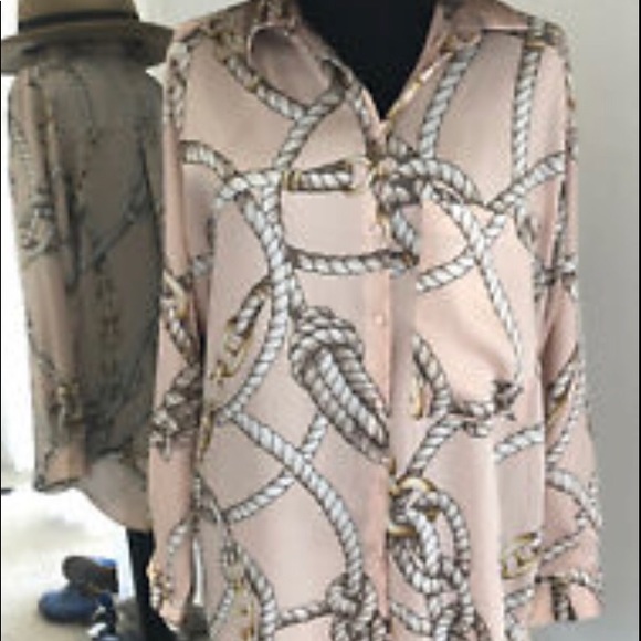 ZARA silky blouse❤️New listing! EUC⭐️ - Picture 8 of 14